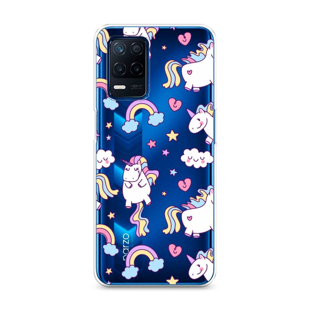 

Силиконовый чехол "Sweet unicorns dreams" на Realme Narzo 30 5G, Sweet unicorns dreams