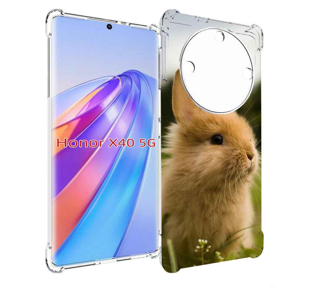 

Чехол MyPads Кролик для Honor X40, Прозрачный, Tocco