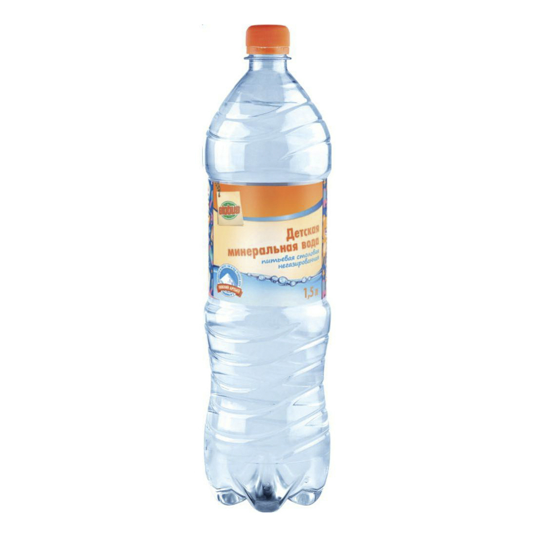

Вода минеральная Globus негазированная детская 1,5 л