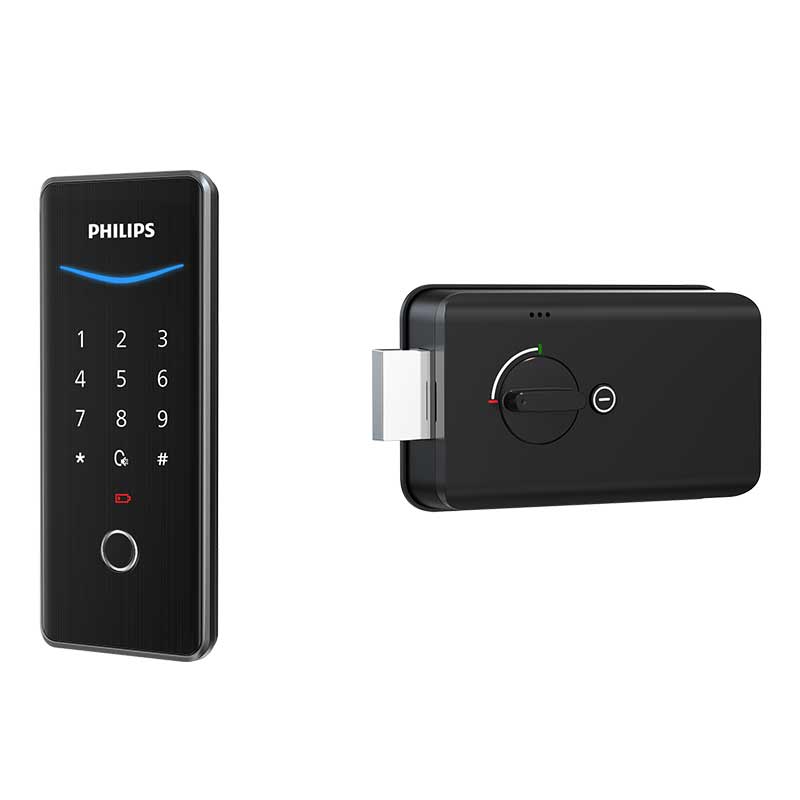 

Умный биометрический накладной замок Philips Easykey DDL503-13HBS, Philips Easykey DDL503-13HBS