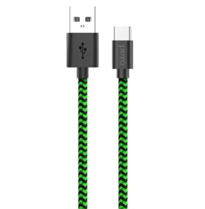 Кабель Pero DC-04 micro-USB 2А 2м Green-black PRDC-04MU2MGB 49000₽