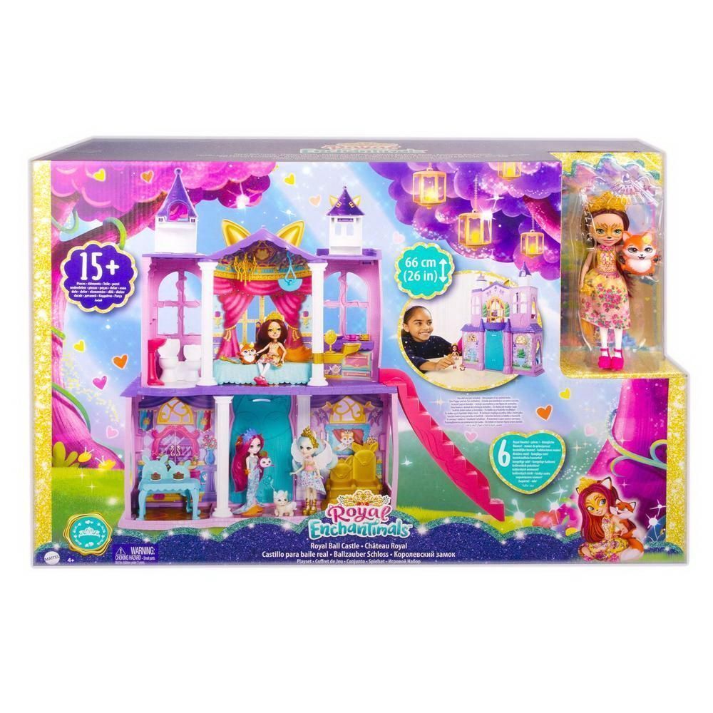 фото Игровой набор mattel enchantimals семья бал в королевском замке