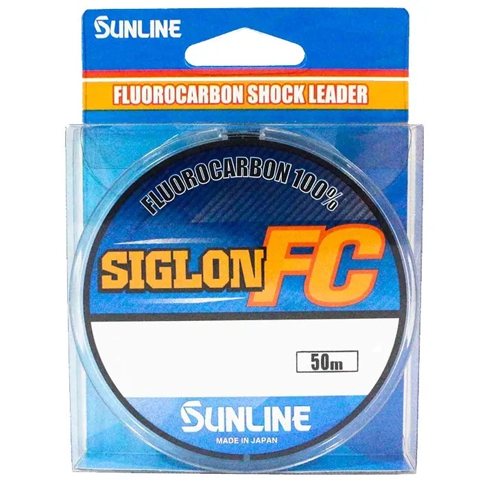 Леска монофильная SunLine Siglon FC 0,38 мм, 50 м, 9,1 кг, clear