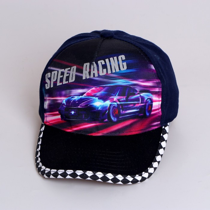 Кепка детская Speed racing, рр 54 см