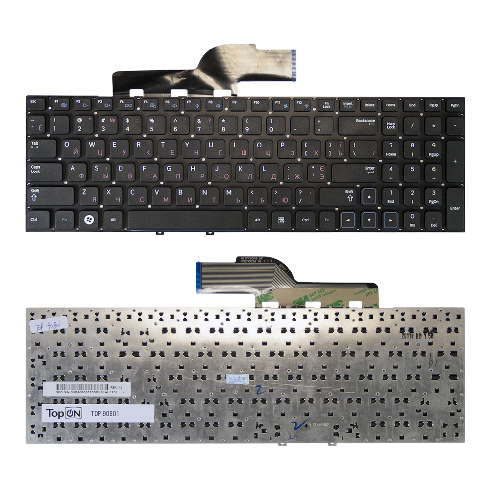 

Клавиатура TopON для ноутбука Samsung NP300V5A, NP300E5A, NP300E5C, NP305V5A Series