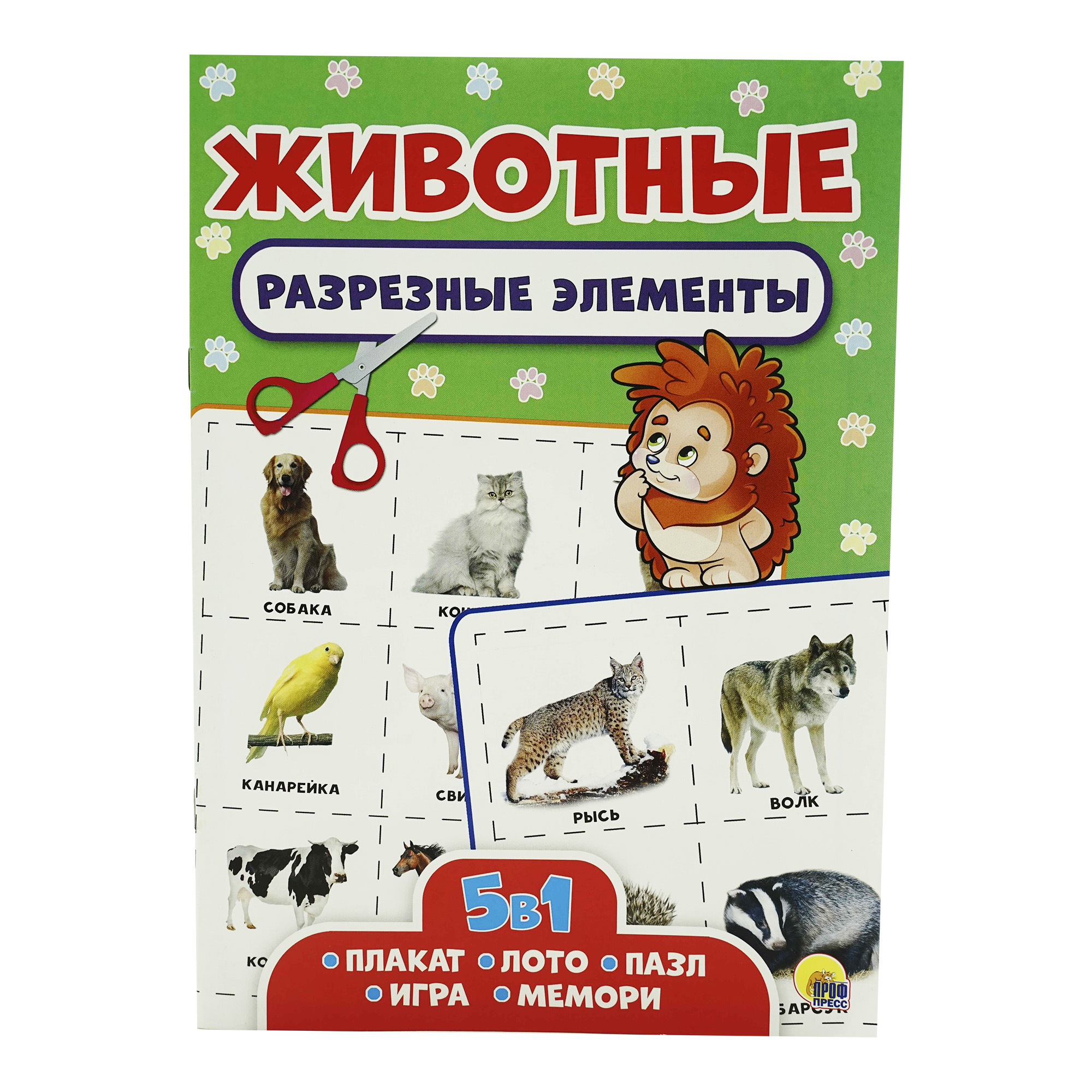

Книга Разрезные элементы в ассортименте