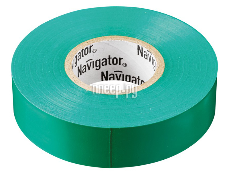 

Изолента Navigator NIT-B15-10/G 15mm x 10m Green 71 232