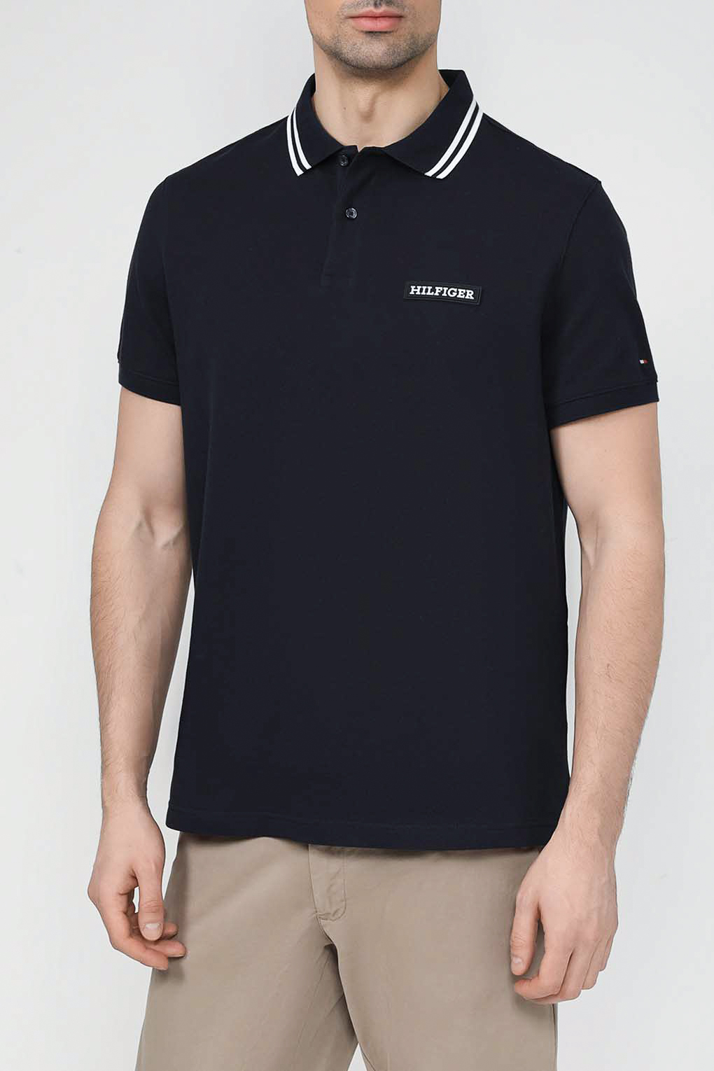

Футболка мужская Tommy Hilfiger MW0MW33583 синяя M, Синий, MW0MW33583