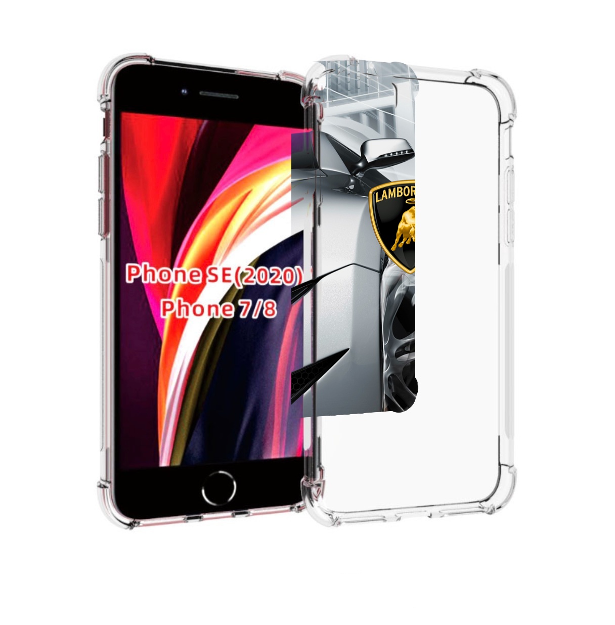 

Чехол MyPads Ламборгини мужской для iPhone 7 4.7 / iPhone 8 / iPhone SE 2 (2020), Прозрачный, Tocco