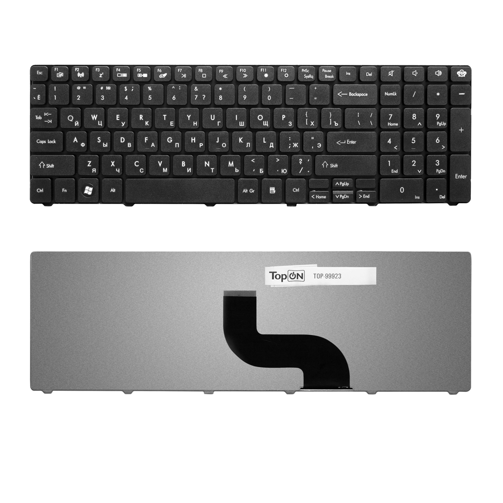 

Клавиатура TopON для ноутбука Packard Bell EasyNote TM86, TX86, NEW90, PEW91 Series