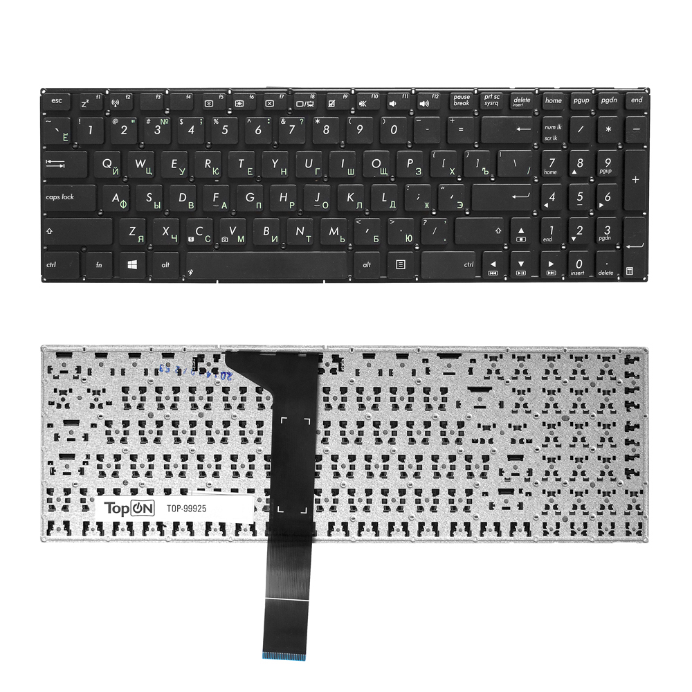 

Клавиатура TopON для ноутбука Asus X501, F501A, X550, X750J Series