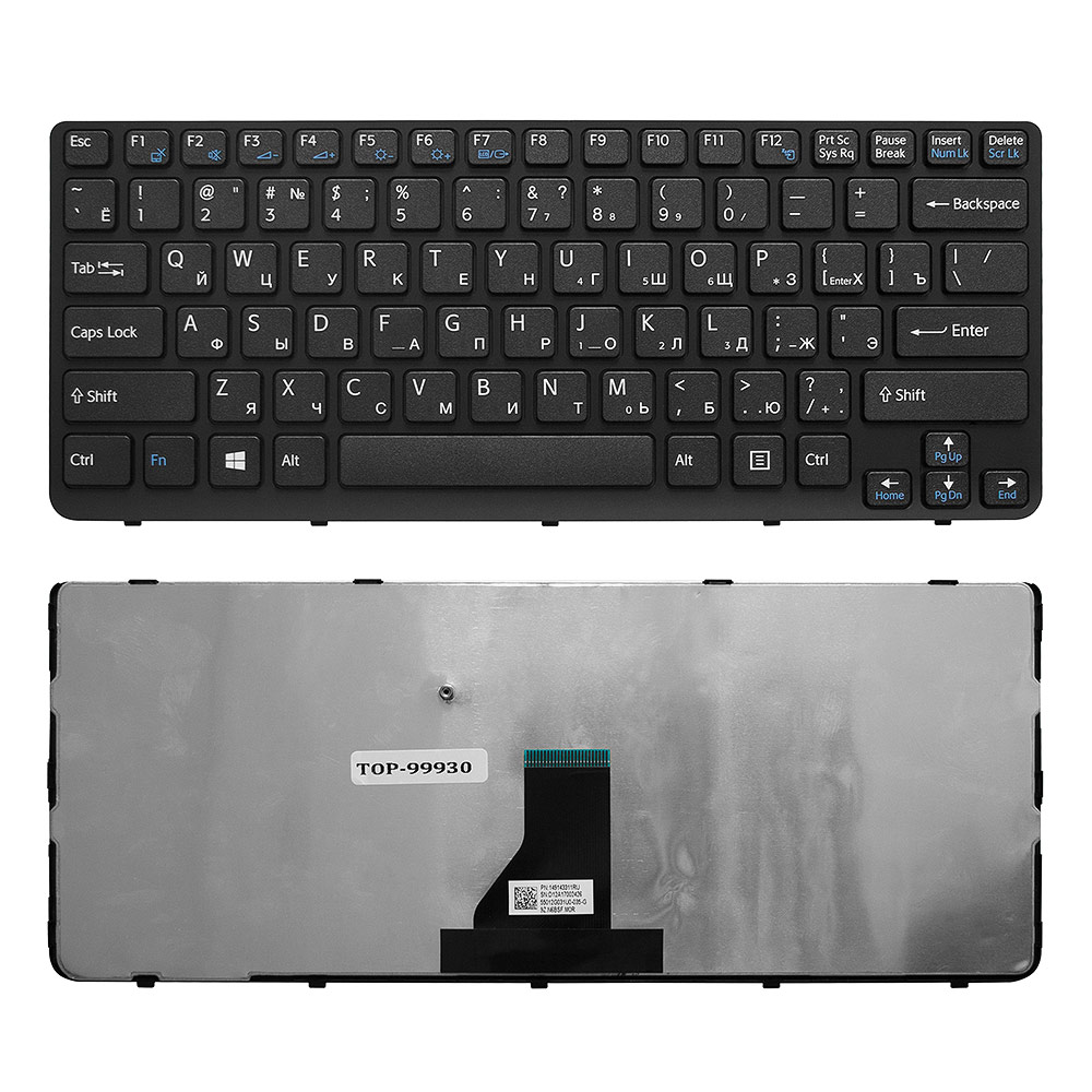 

Клавиатура TopON для ноутбука Sony Vaio E14, SVE14 Series