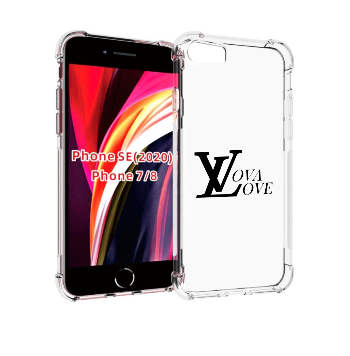 

Чехол MyPads Лова-лове для iPhone 7 4.7 / iPhone 8 / iPhone SE 2 (2020), Прозрачный, Tocco