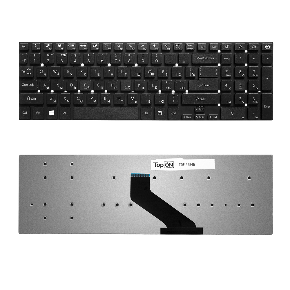 фото Клавиатура topon для ноутбука packard bell easynote ts11, ts13, ts44, ls11, ls13 series