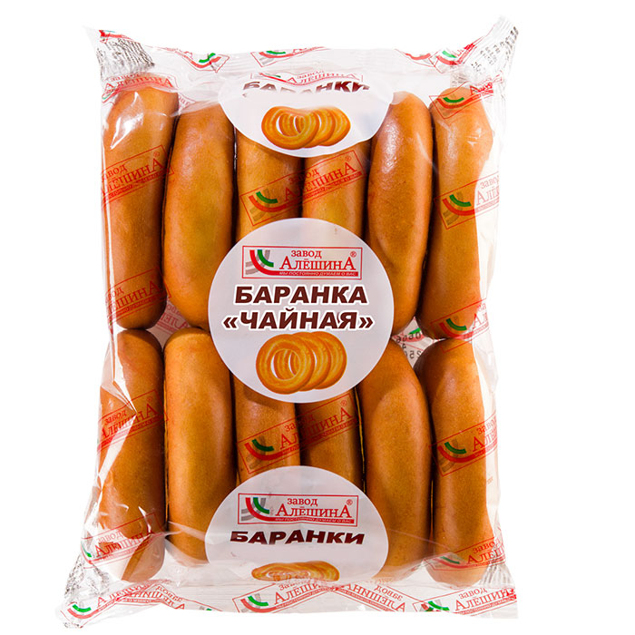 

Баранки Завод Алешина Чайные 460 г