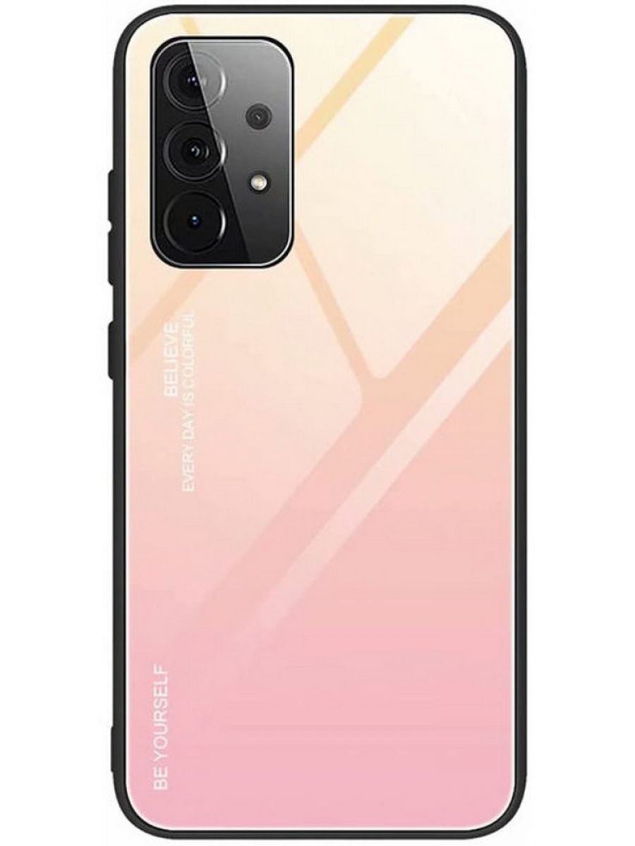 

Brodef Gradation стеклянный чехол для Samsung Galaxy A32 Желтый