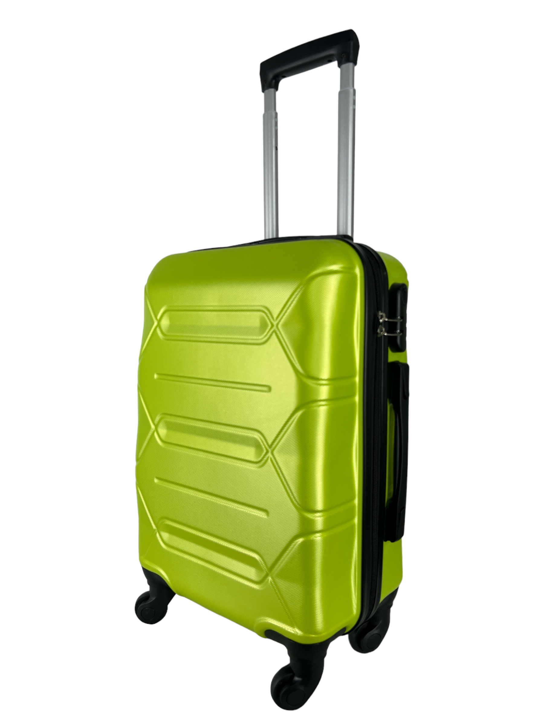 

Чемодан унисекс PalmBag ABS-S+ зеленый-лайм, S+, ABS-S+