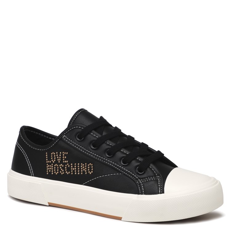 

Кеды женские Love Moschino JA15542G черные 38 EU, Черный, JA15542G