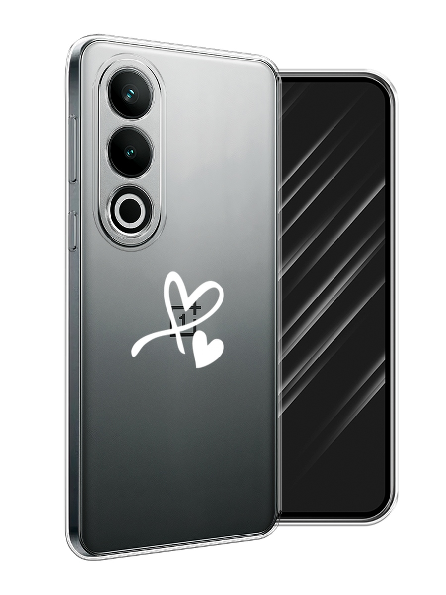 

Чехол Awog на OnePlus Nord CE4 "Сердечко минимализм", Белый, 154750-1