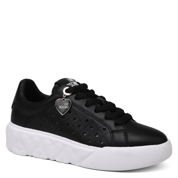 

Кеды женские Love Moschino JA15584G черные 37 EU, Черный, JA15584G