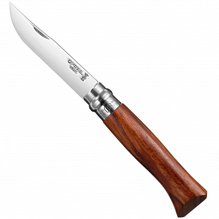Нож Opinel серии Tradition Luxury №08, клинок 8,5см, нерж.сталь, зеркальная полировка, рук