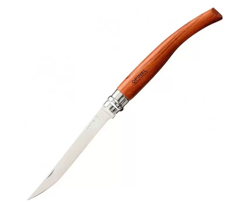 

Нож Opinel серии Slim №12, филейный, клинок 12см, нержавеющая сталь, зеркальная полировка,, 000011