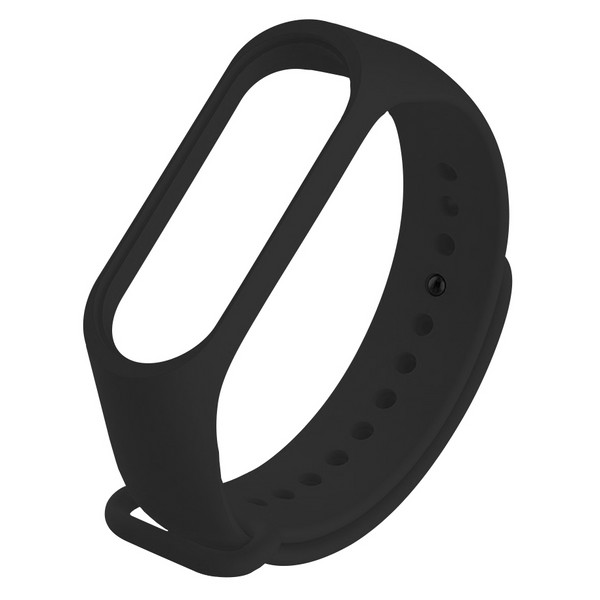 

Ремешок силиконовый Krutoff для Xiaomi Mi Band 3/4 (black)