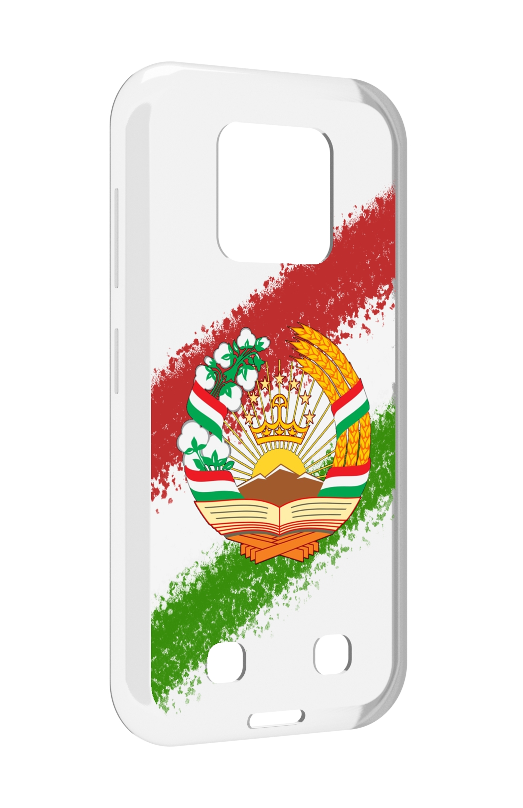 

Чехол MyPads герб флаг Таджикистана для Oukitel WP18, Прозрачный, Tocco