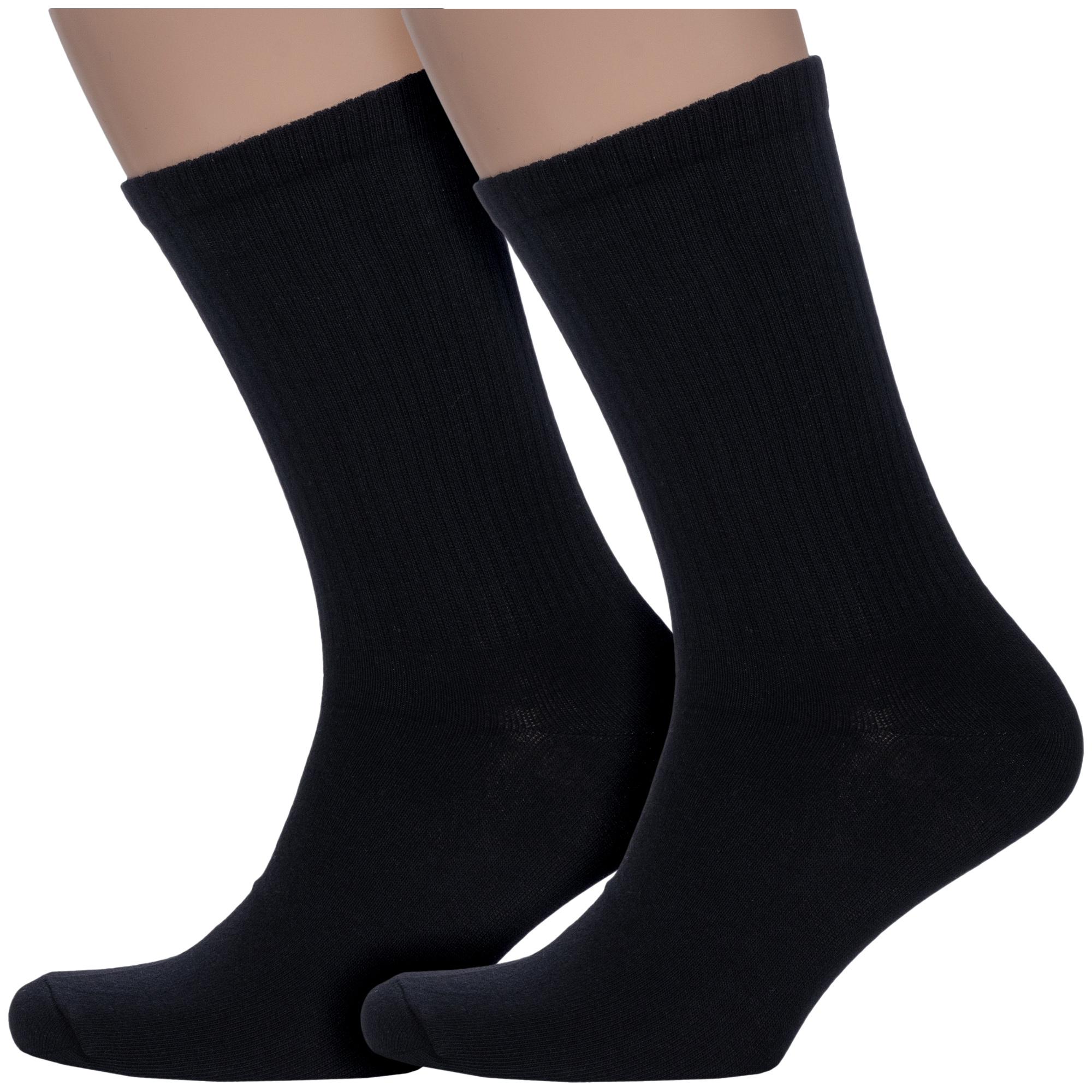 Комплект носков мужских Para Socks 2-M2D26 черных 27-29
