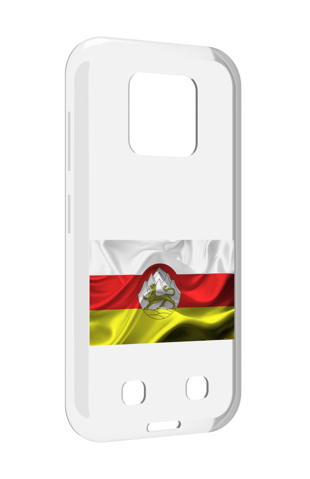 

Чехол MyPads герб флаг южная осетия-1 для Oukitel WP18, Прозрачный, Tocco