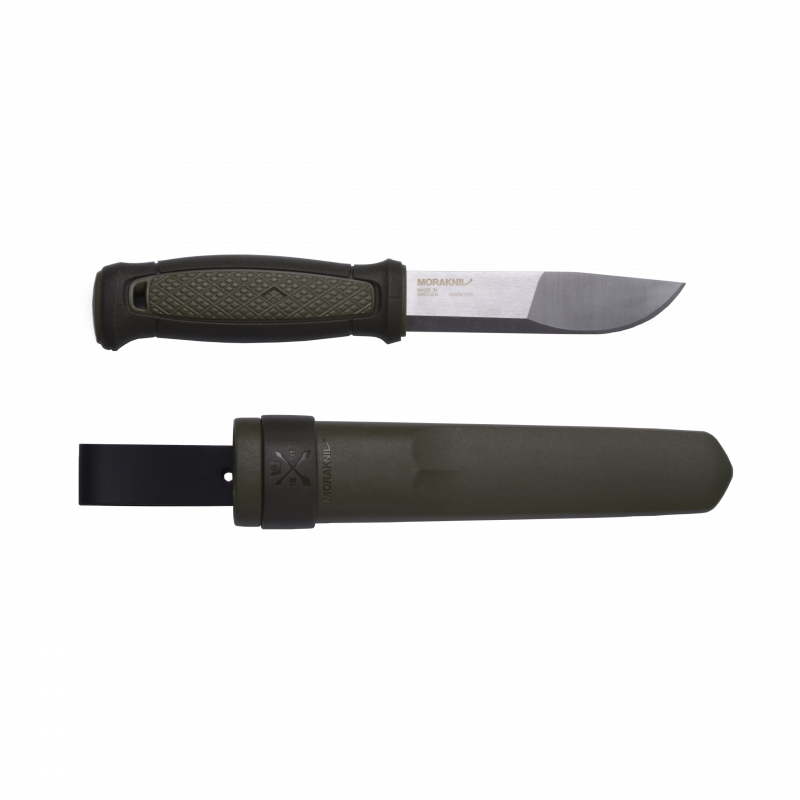 

Нож Morakniv Kansbol, универсальный/охотничий, нержавеющая сталь, 109мм, чёрный/зелёный, Зеленый, 12634