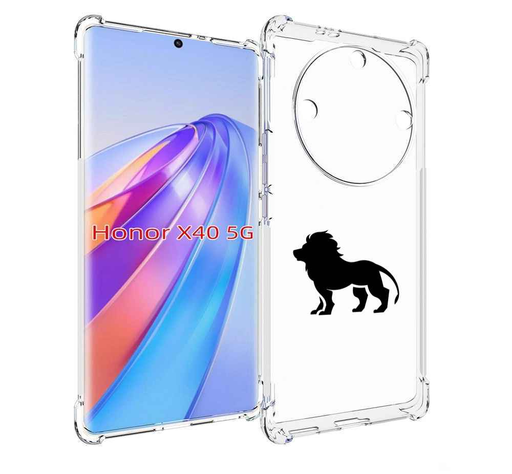 

Чехол MyPads Лев для Honor X40, Прозрачный, Tocco