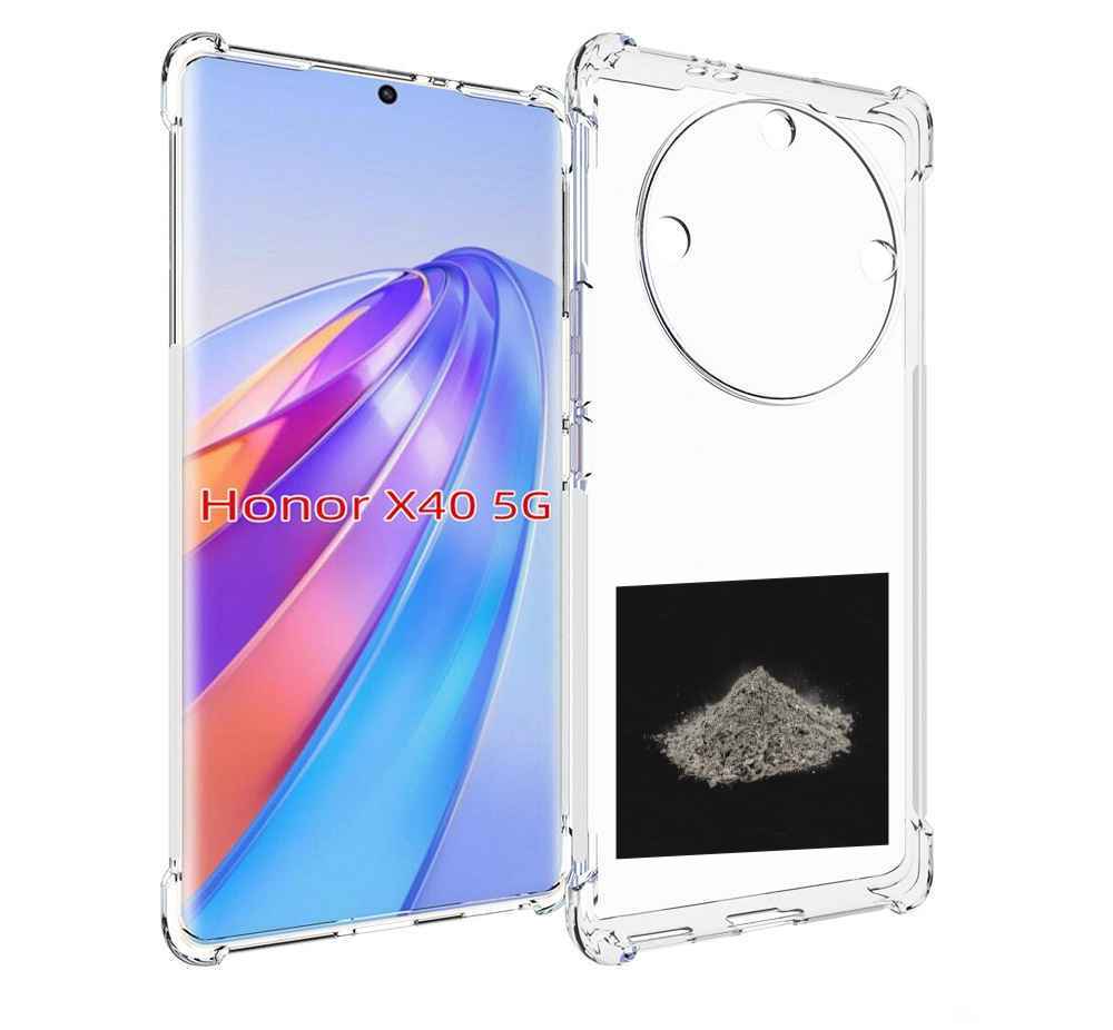 Чехол MyPads Легендарная пыль Morgenshtern для Honor X40
