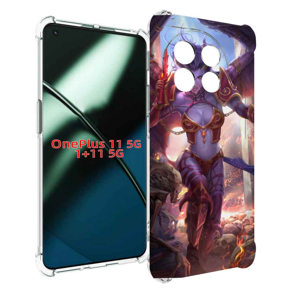 

Чехол MyPads queen of pain dota 2 для OnePlus 11, Прозрачный, Tocco