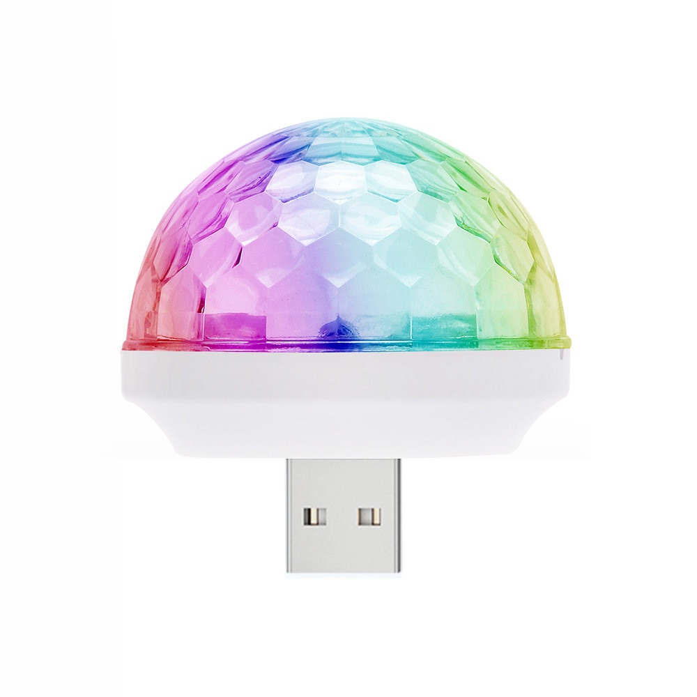 фото Диско шар светодиодный led magic ball с usb 00000024298 lemon tree