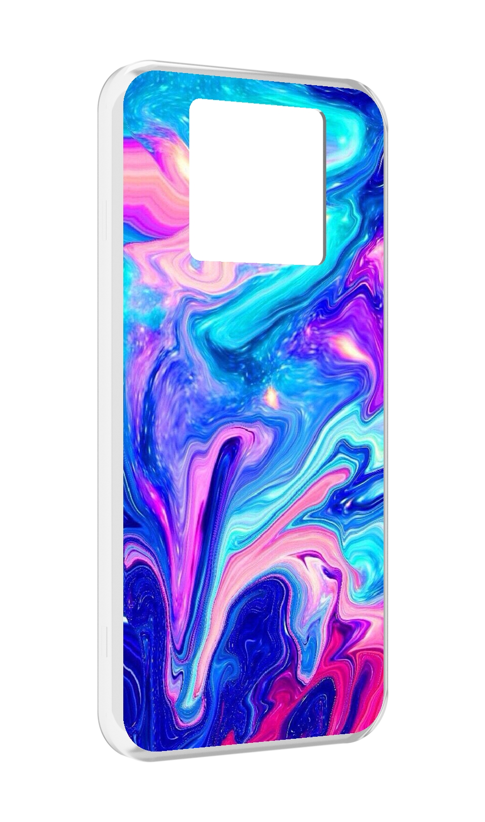 

Чехол MyPads акварельные-краски для Black Shark 3 5G / Black Shark 3S, Прозрачный, Tocco