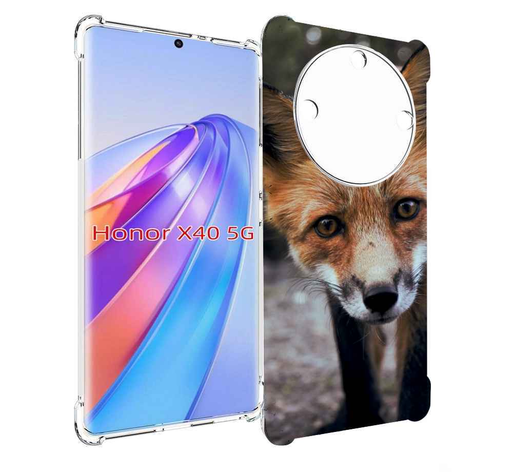 

Чехол MyPads Лисица для Honor X40, Прозрачный, Tocco
