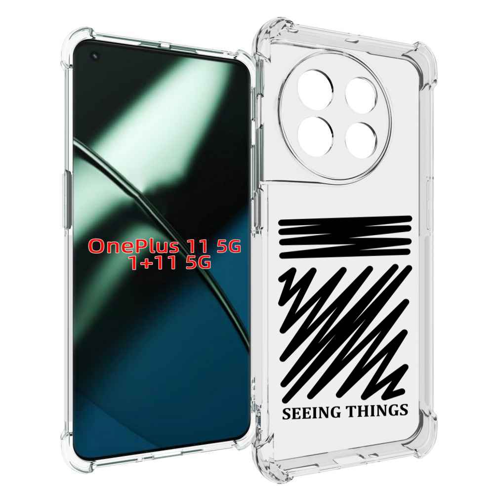 

Чехол MyPads seeing-things для OnePlus 11, Прозрачный, Tocco