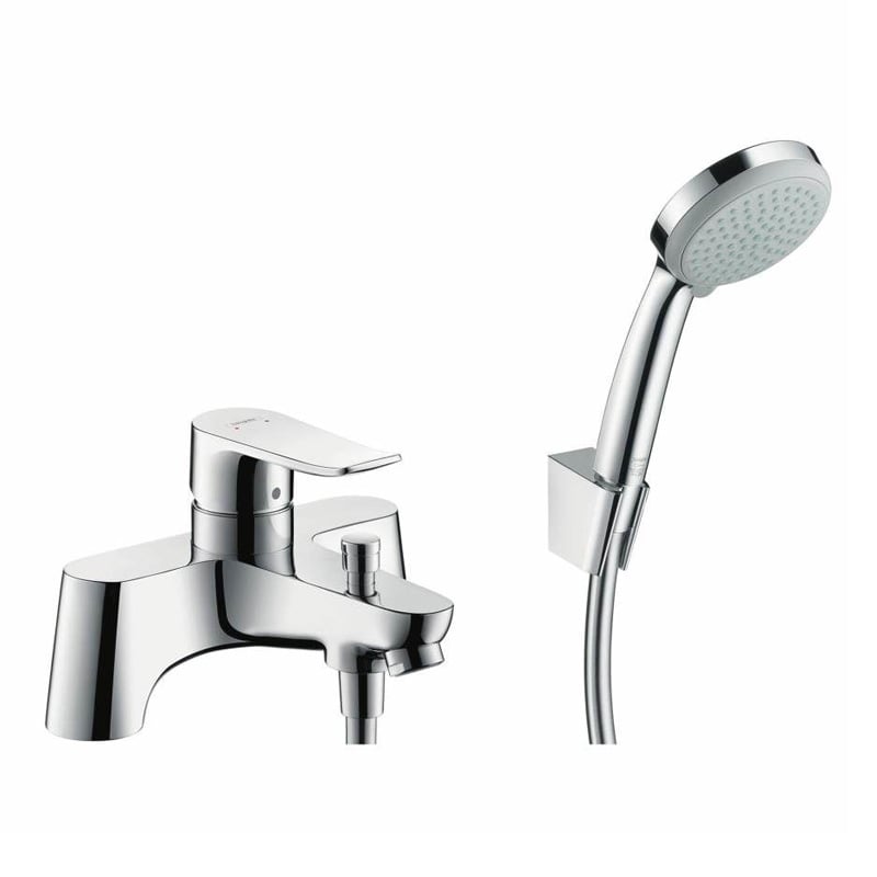 фото Смеситель на борт ванны, хром, hansgrohe metris 31422000