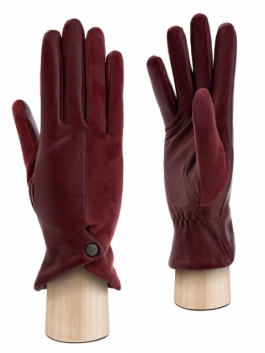 фото Перчатки женские labbra 01-00040491 бордовые, р. 8
