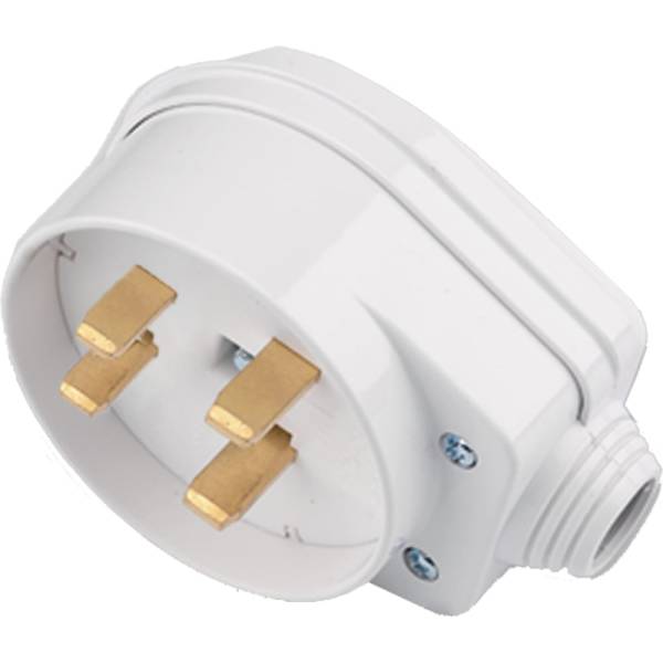 

Вилка к электроплите Bylectrica 3Р+N, 32А, 250В, 96x62x83 мм., В32-073, Белый