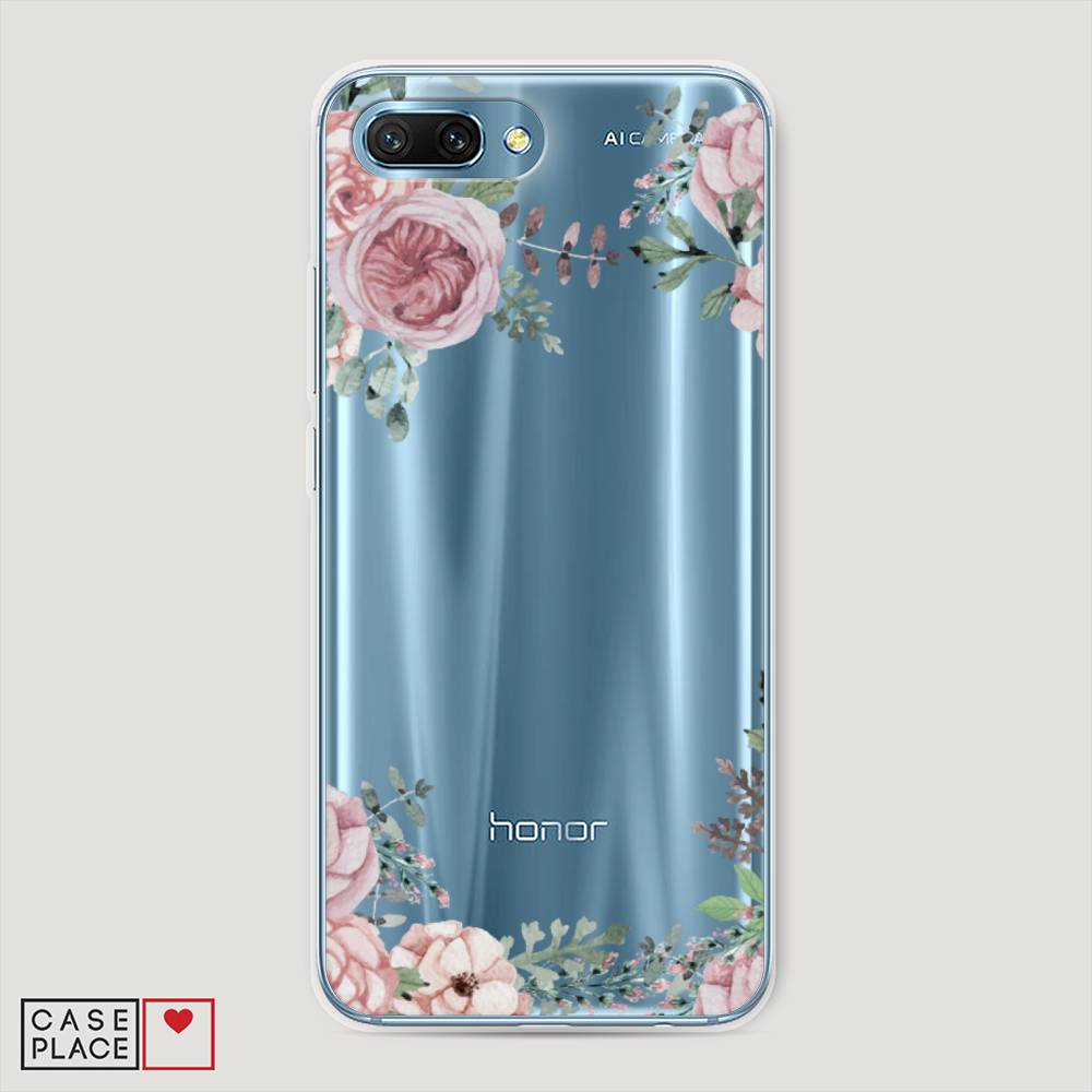 

Чехол Awog "Нежные розы акварель" для Honor 10
