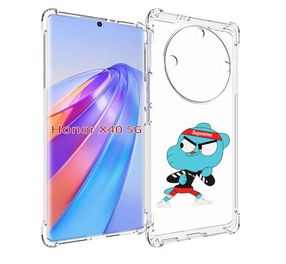 

Чехол MyPads Модный-Гамбол для Honor X40, Прозрачный, Tocco