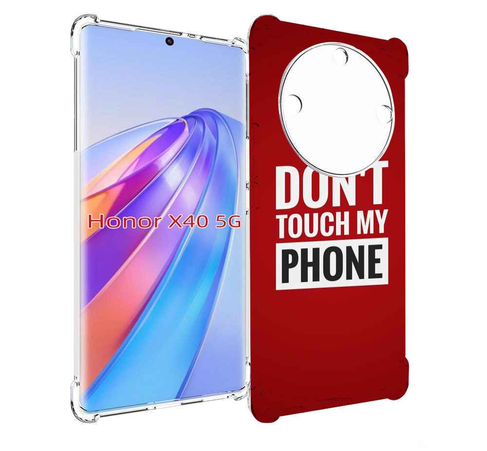 

Чехол MyPads Мой-телефон для Honor X40, Прозрачный, Tocco