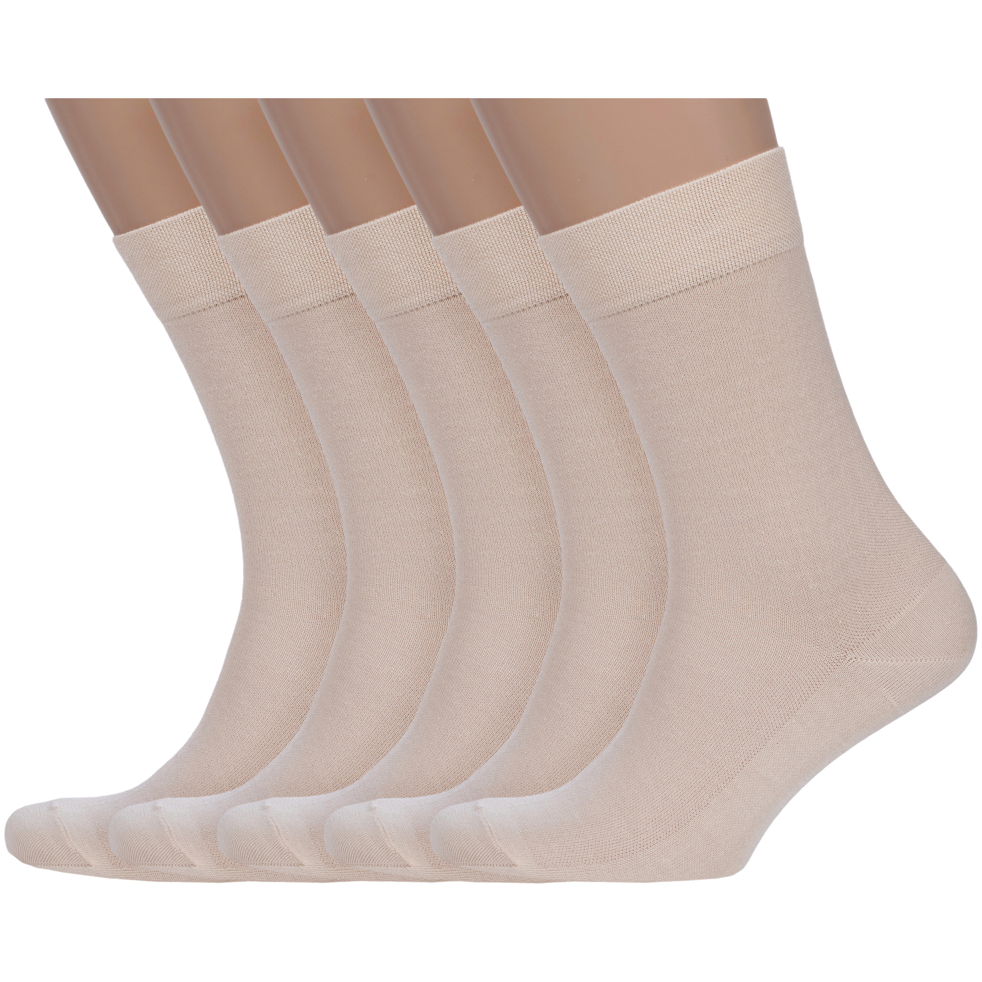 Комплект носков мужских Para Socks 5-M1D7 бежевых 25