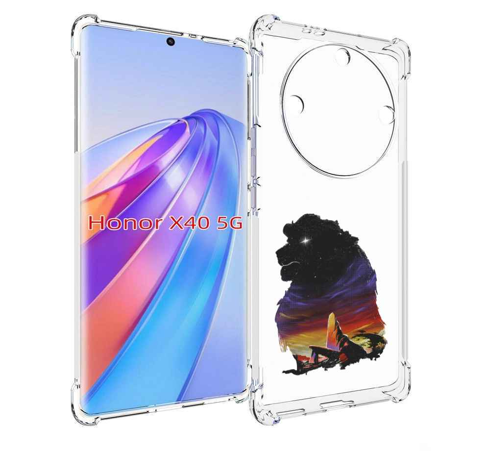 

Чехол MyPads Муфаса для Honor X40, Прозрачный, Tocco