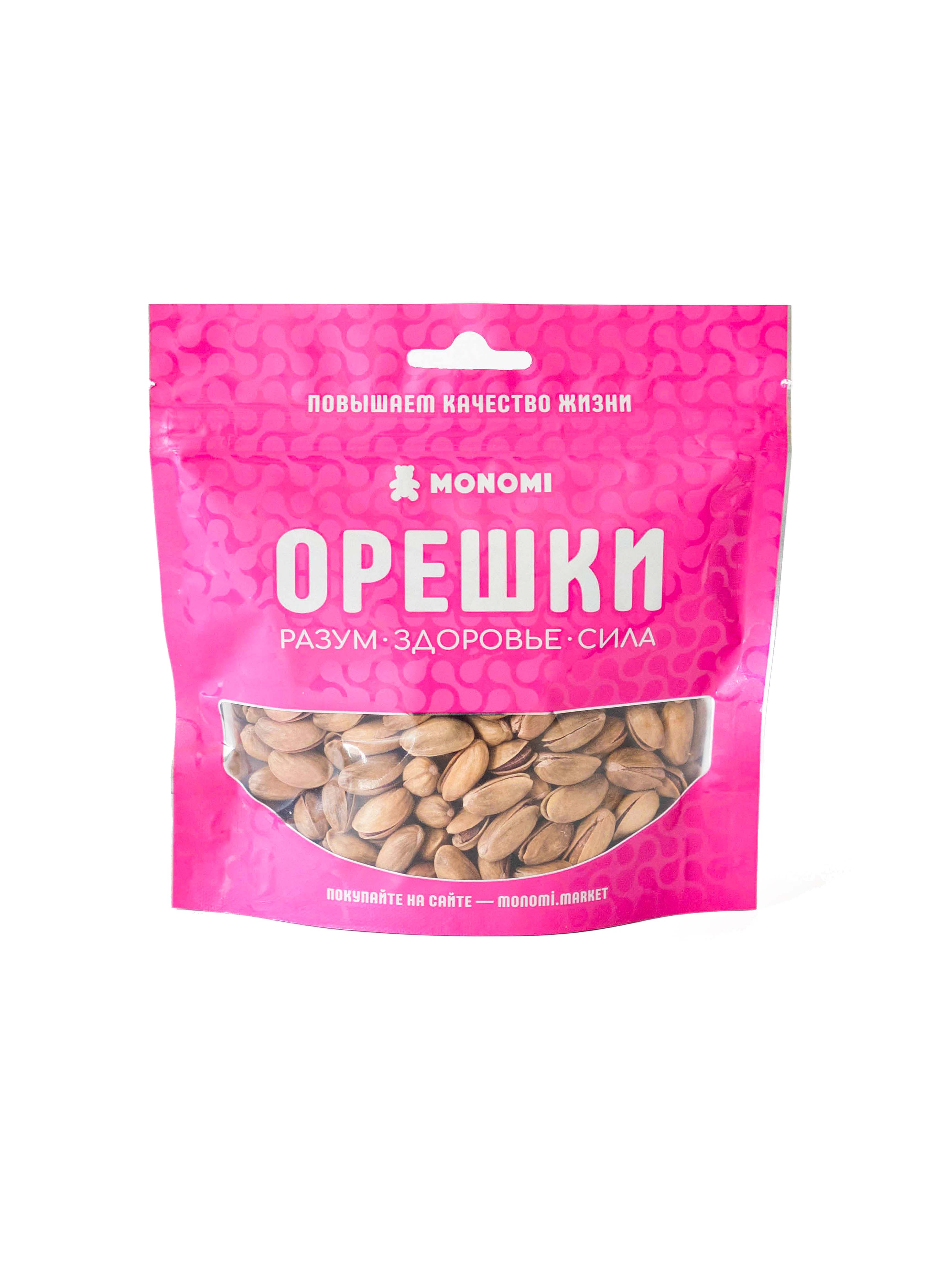 

Фисташки жареные слабосоленые Monomi 200 г