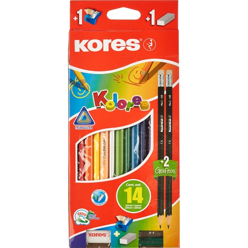 

Kores 12 цветов, 3 грани