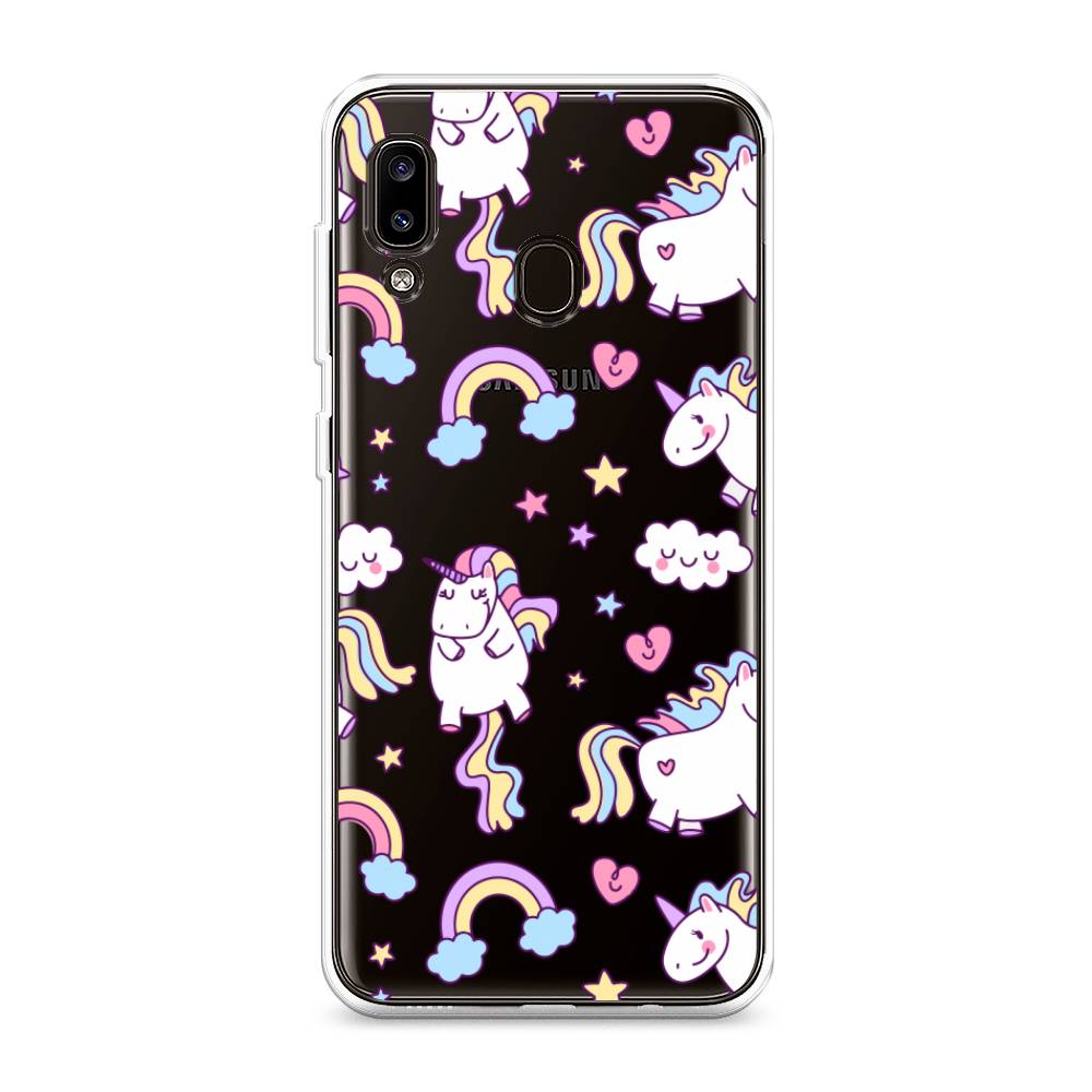 

Силиконовый чехол "Sweet unicorns dreams" на Samsung Galaxy A20, Sweet unicorns dreams