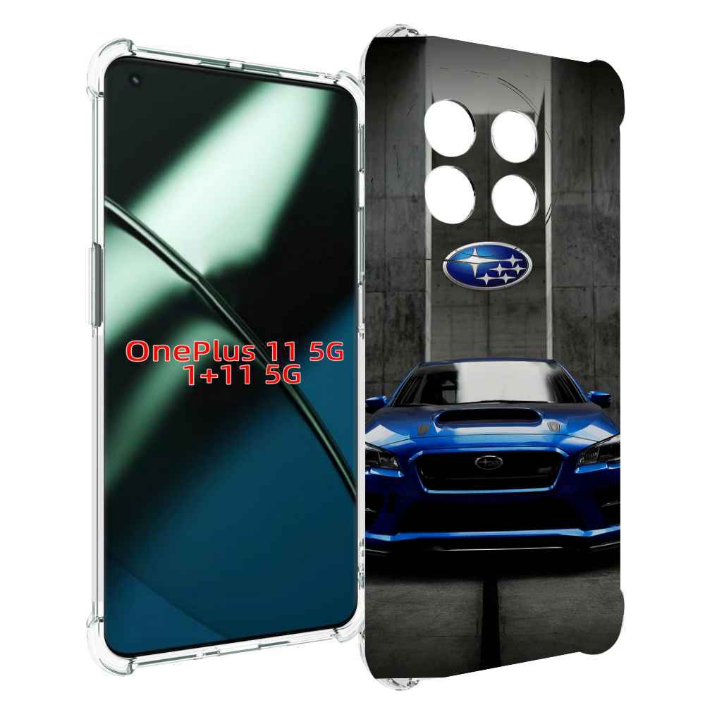 

Чехол MyPads subaru субару 1 мужской для OnePlus 11, Прозрачный, Tocco